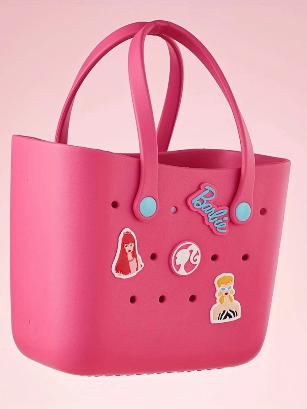 Miniso x Barbie 65th AnniversarySunlight Summer Series Tote in Hot Pink